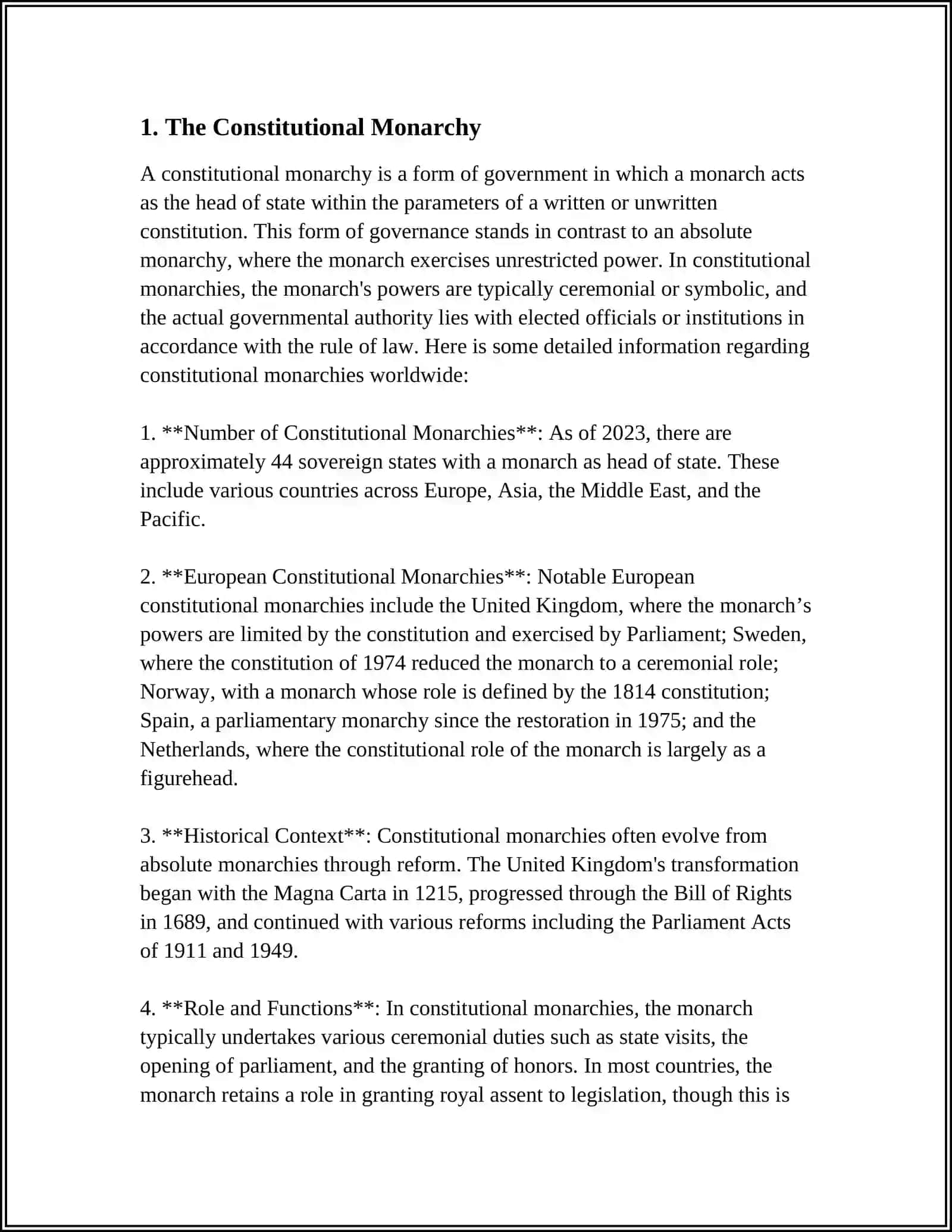 THE POLITICAL STRUCTURE AND PARLIAMENTARY SYSTEM OF THE UNITED KINGDOM 3