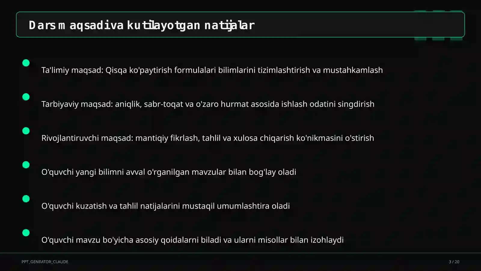 Qisqa ko'paytirish formulalari (7-sinf) 3
