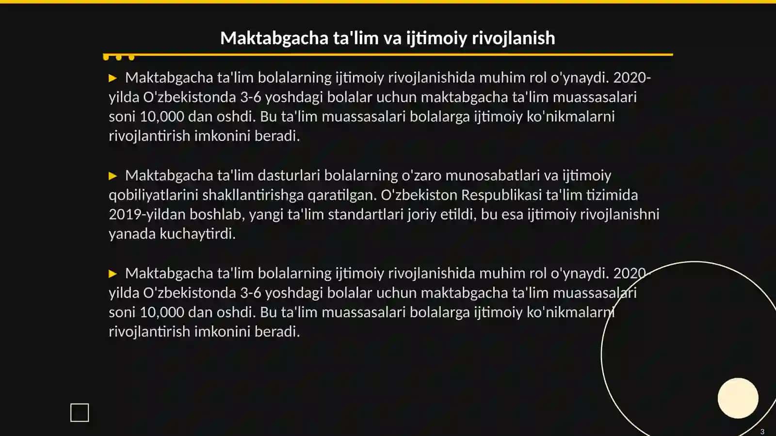 Maktab yoshigacha boʻlgan bolalarning ijtimoiy rivojlanishi va ijtimoiy xodim roli 3