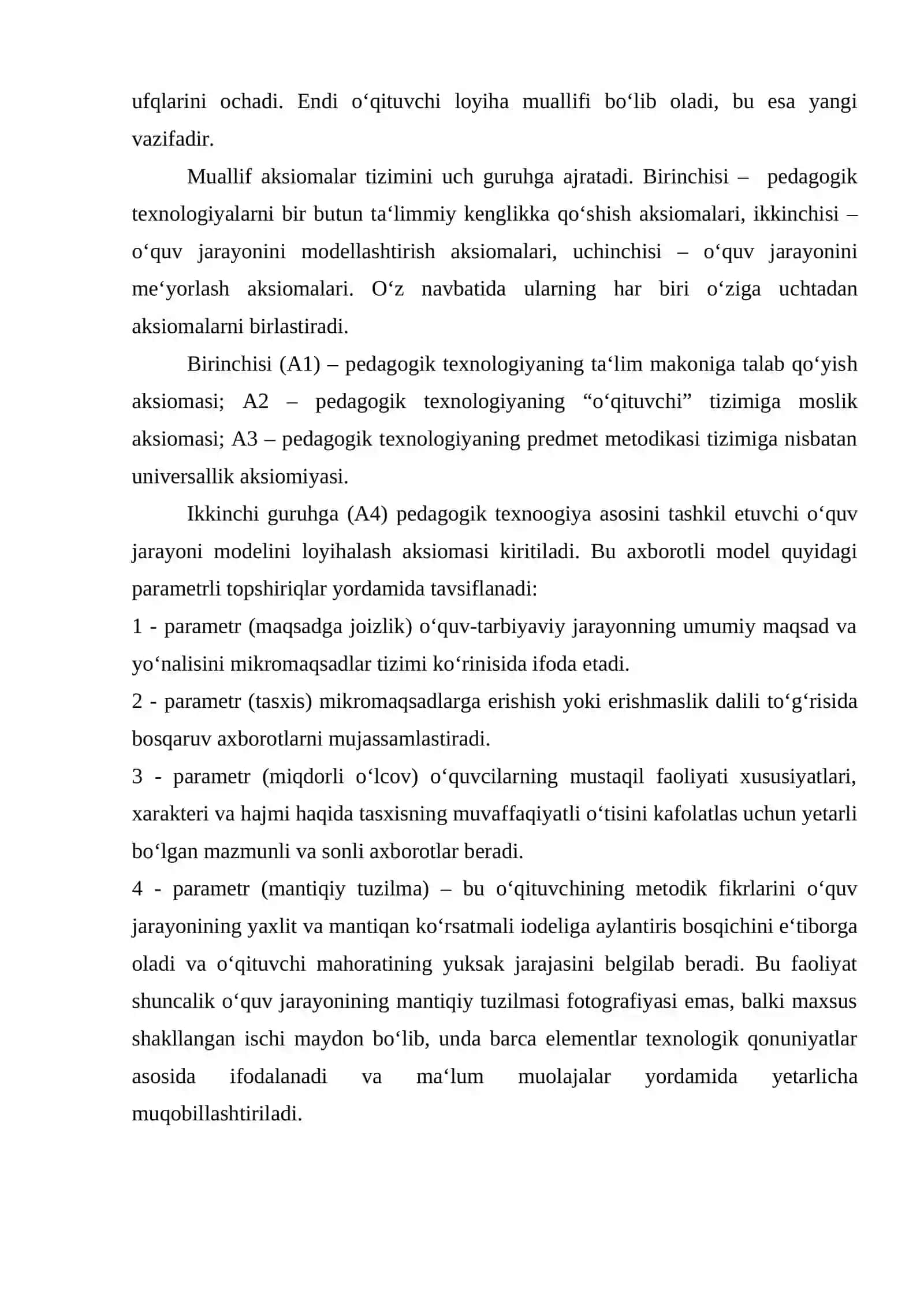 O’quvchilar faoliyatini faollashtirish va intensifikatsiyalash asosidagi pedagogik texnologiyalar 3