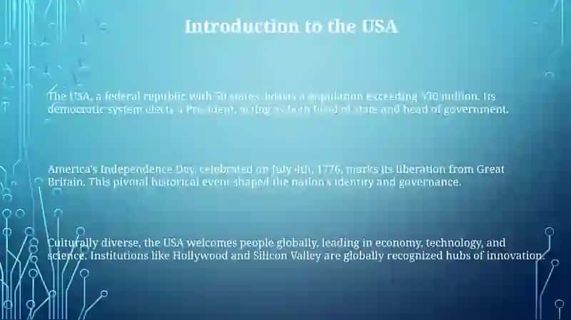 The United States America 3