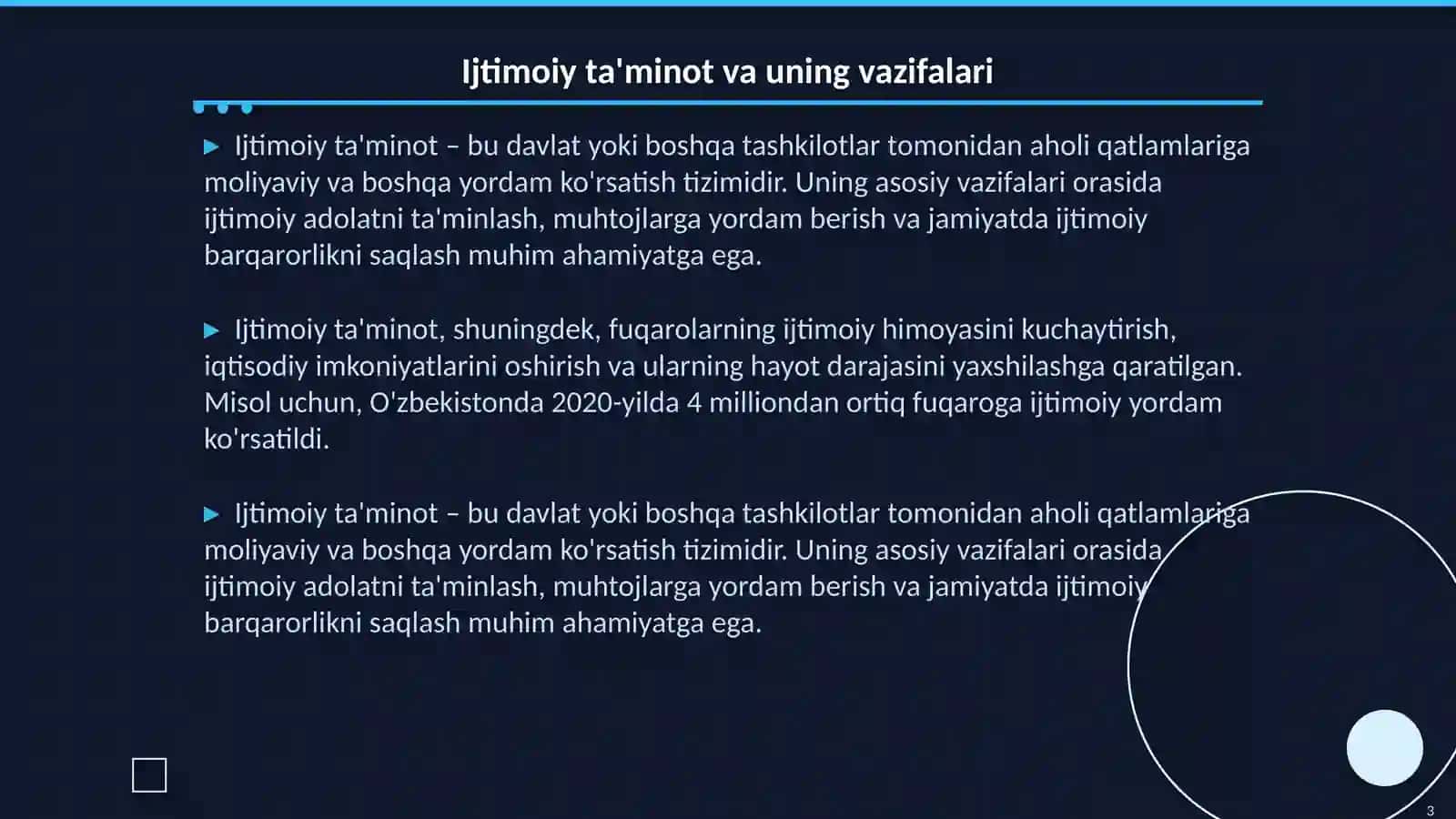 Ijtimoiy ta'minot uning vazifasi tarixi va kelajagi 3
