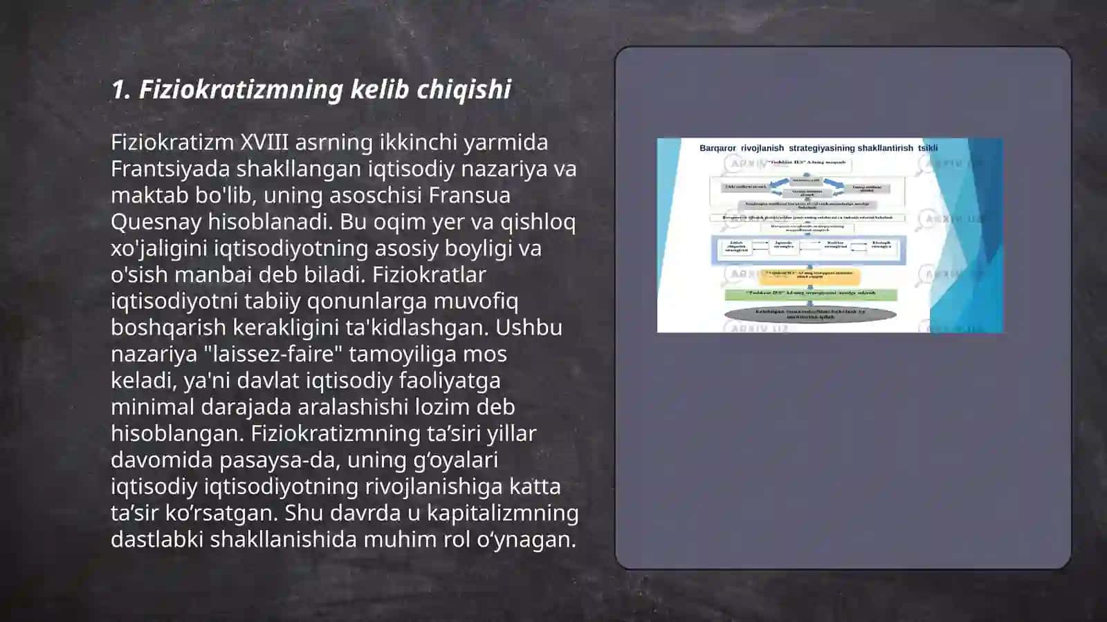 Fiziokratizm iqtisodiy taʼlimoti 3