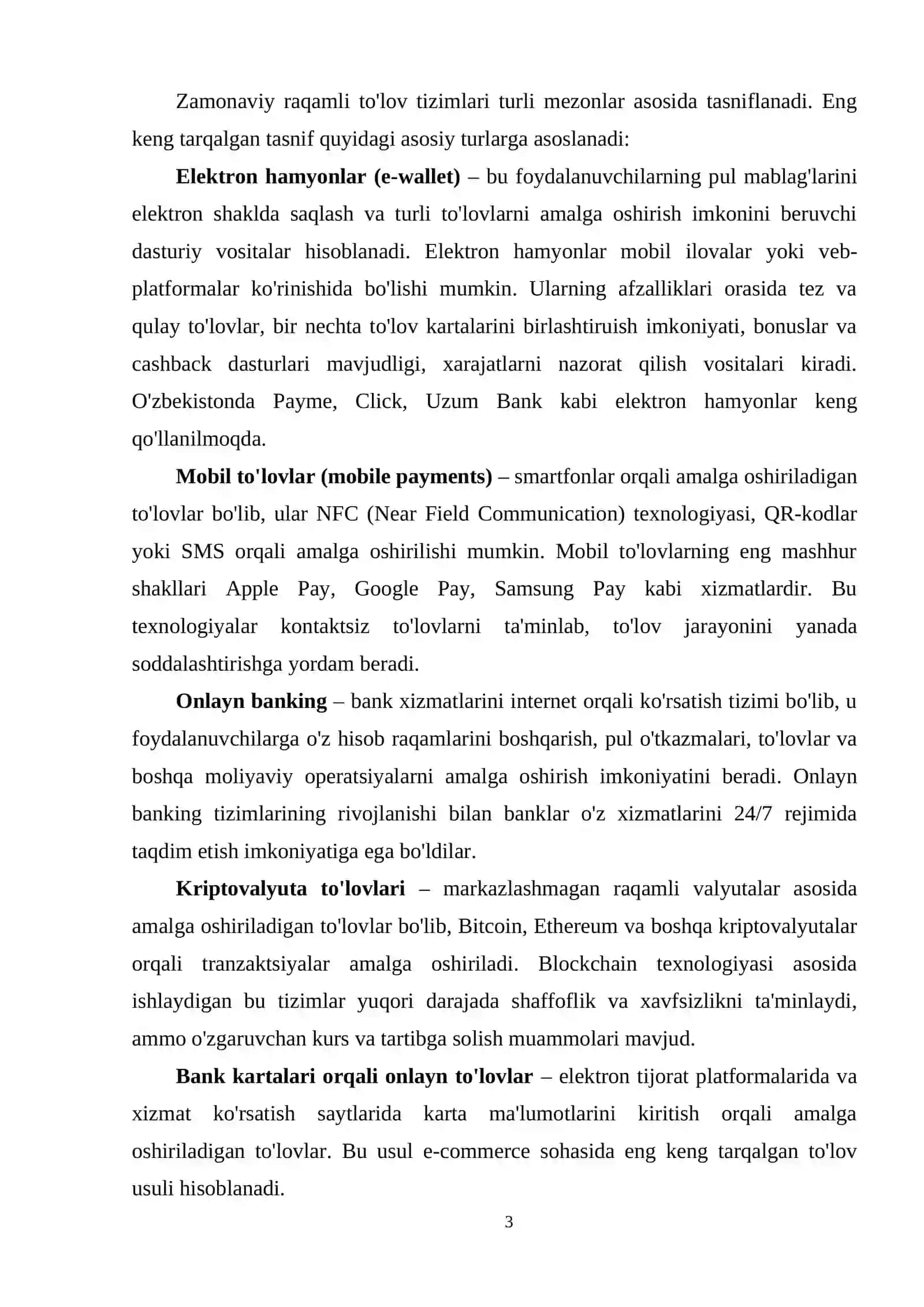 RAQAMLI TO'LOV TIZIMLARINING IQTISODIYOTGA TA'SIRI 3