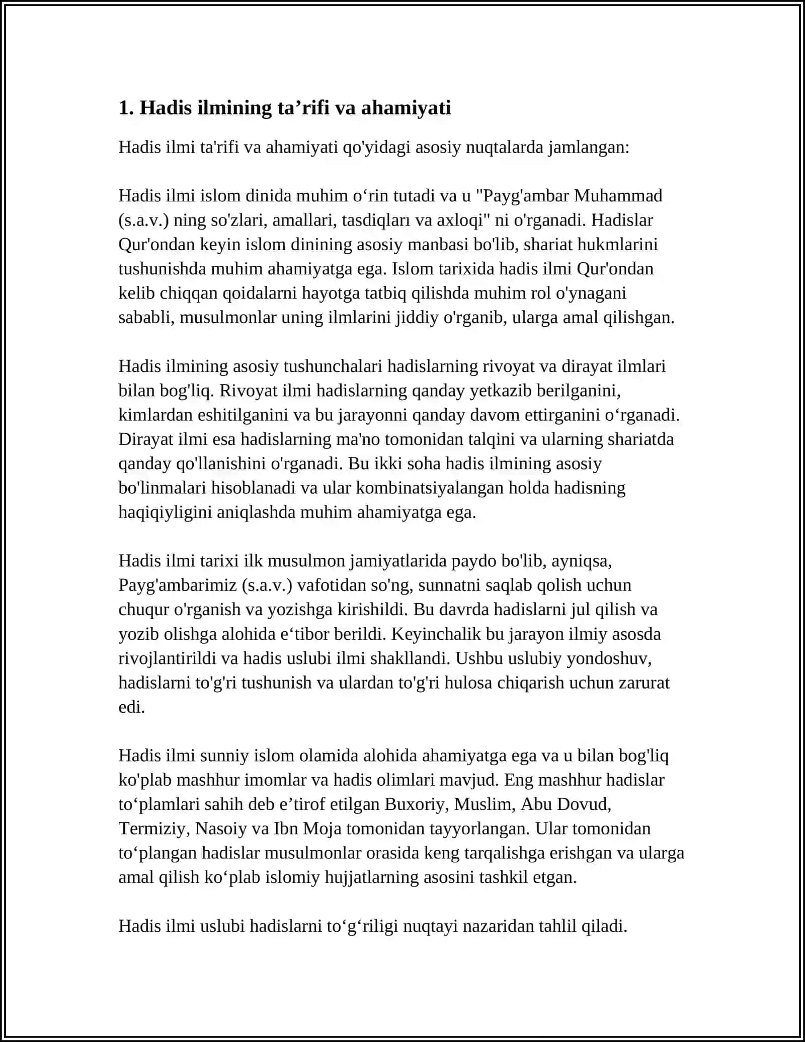 HADIS ILMI 3