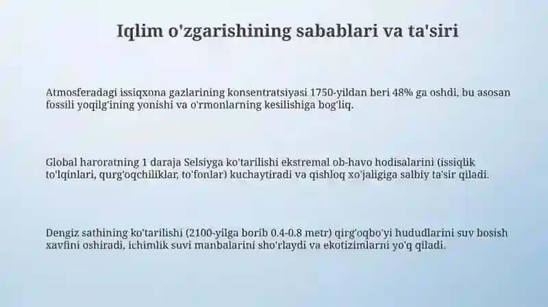 Iqlimozgarishi 3