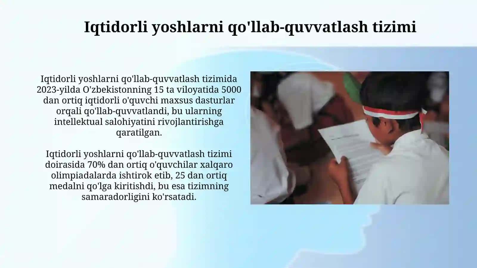 Iqtidorli yoshlar ta’limi differinsial ta’limning asosiy yo’nalishi sifatida 3