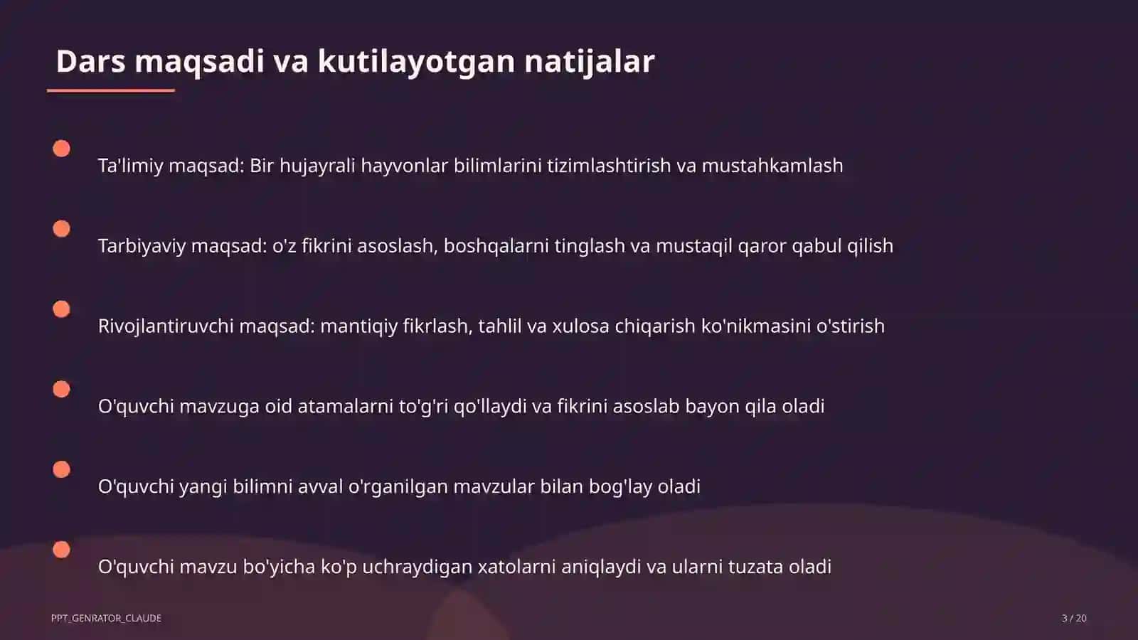 Bir hujayrali hayvonlar (7-sinf) 3