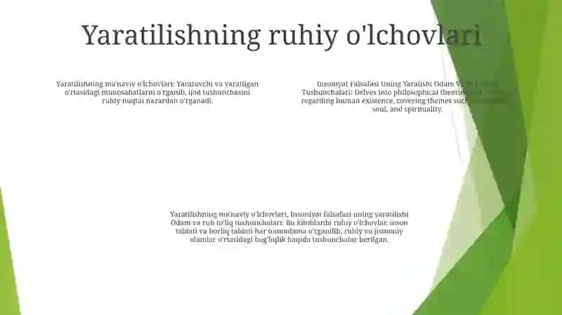 Insoniyat Falsafasi Uning Yaralishi Odam Va Ruh Tòliq Tushunchalari 3