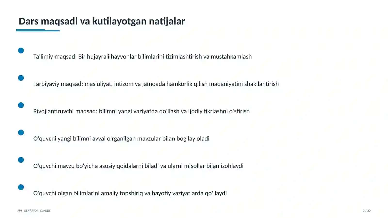 Bir hujayrali hayvonlar (7-sinf) 3