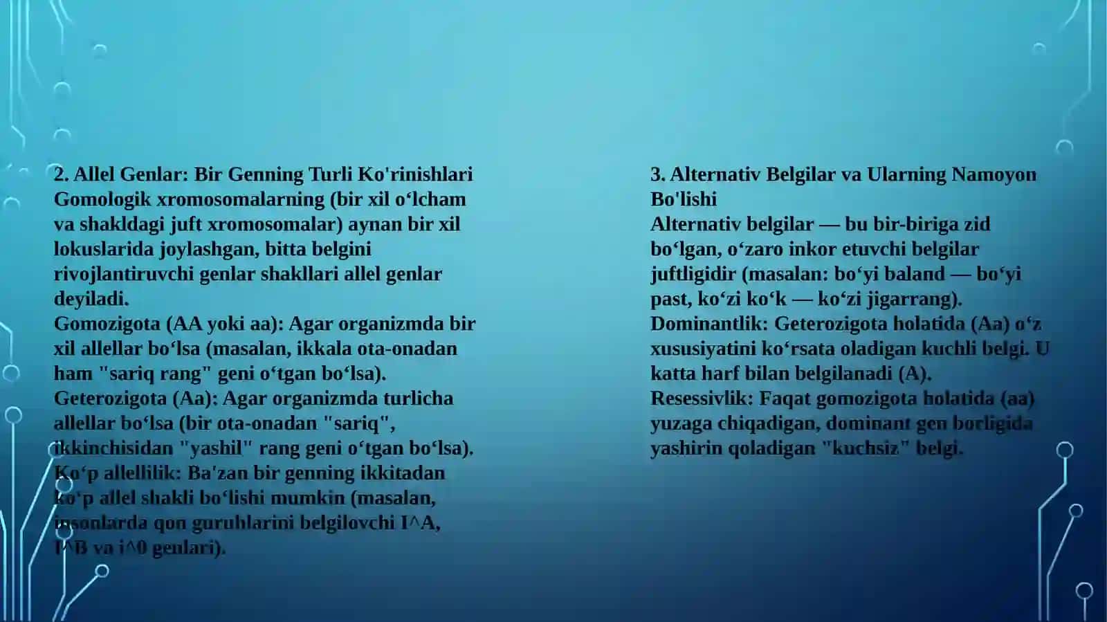 Gen Haqida Tushuncha 3