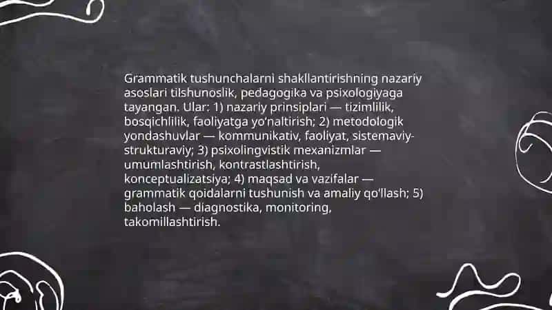 Grammatik tushunchalarni shaklantirish metodikasi 3