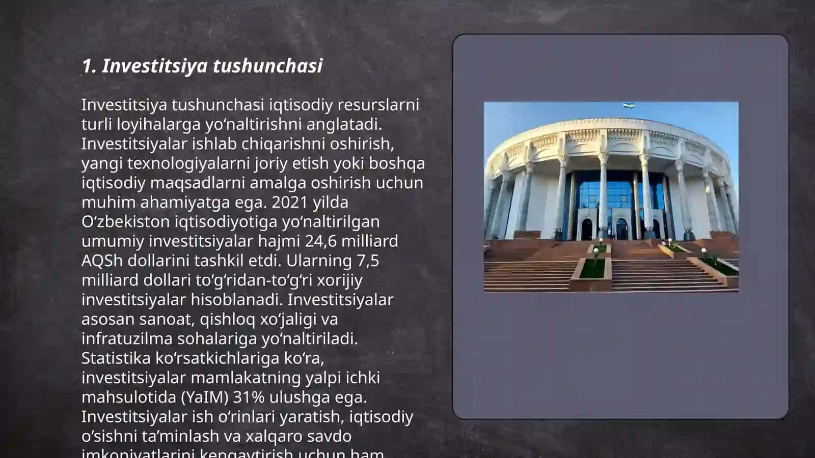 Investitsiya to‘g‘risida 3