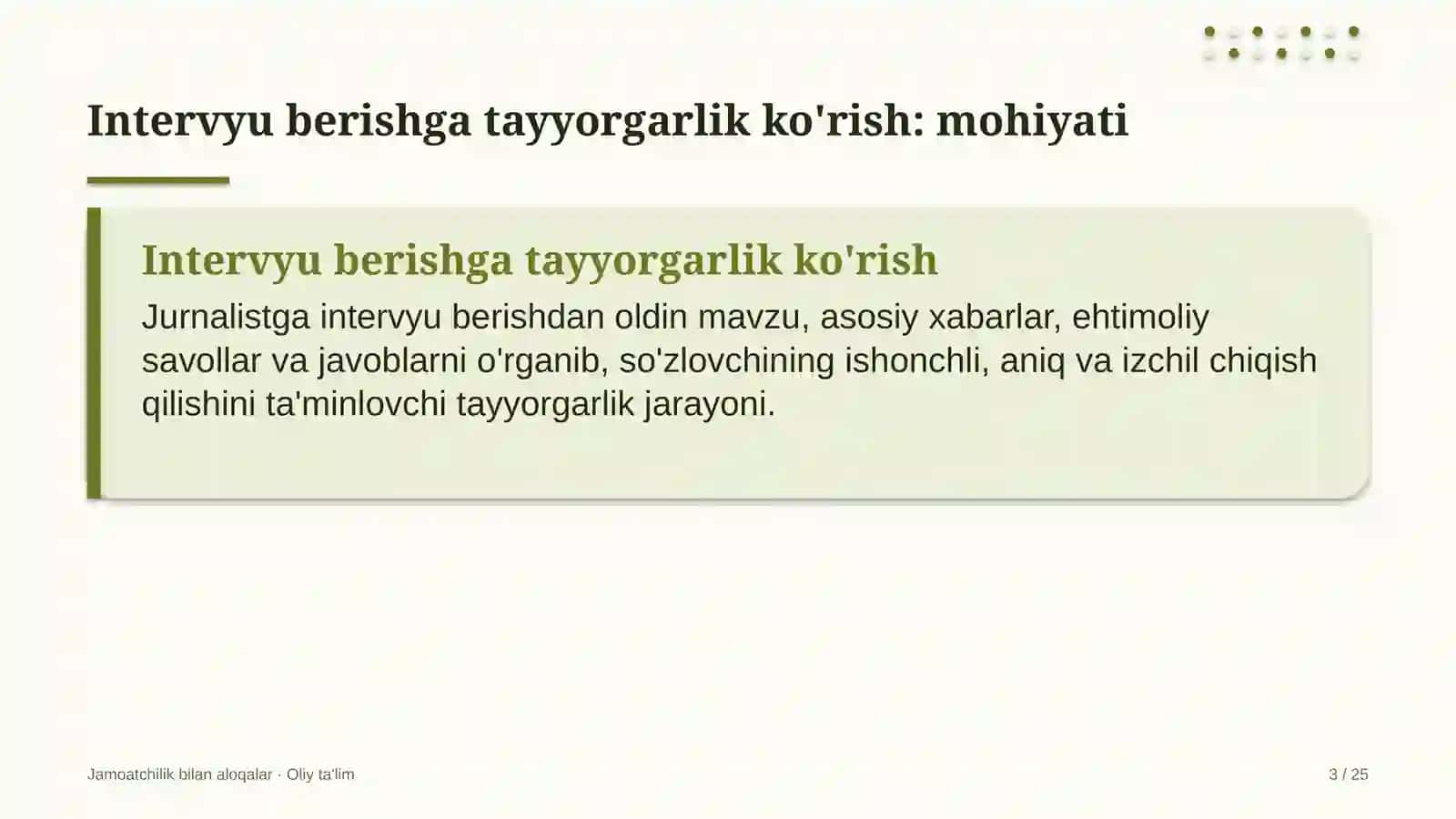 matbaa korxonalarida intervyu berishga tayyorgarlik ko'rish 9890 3