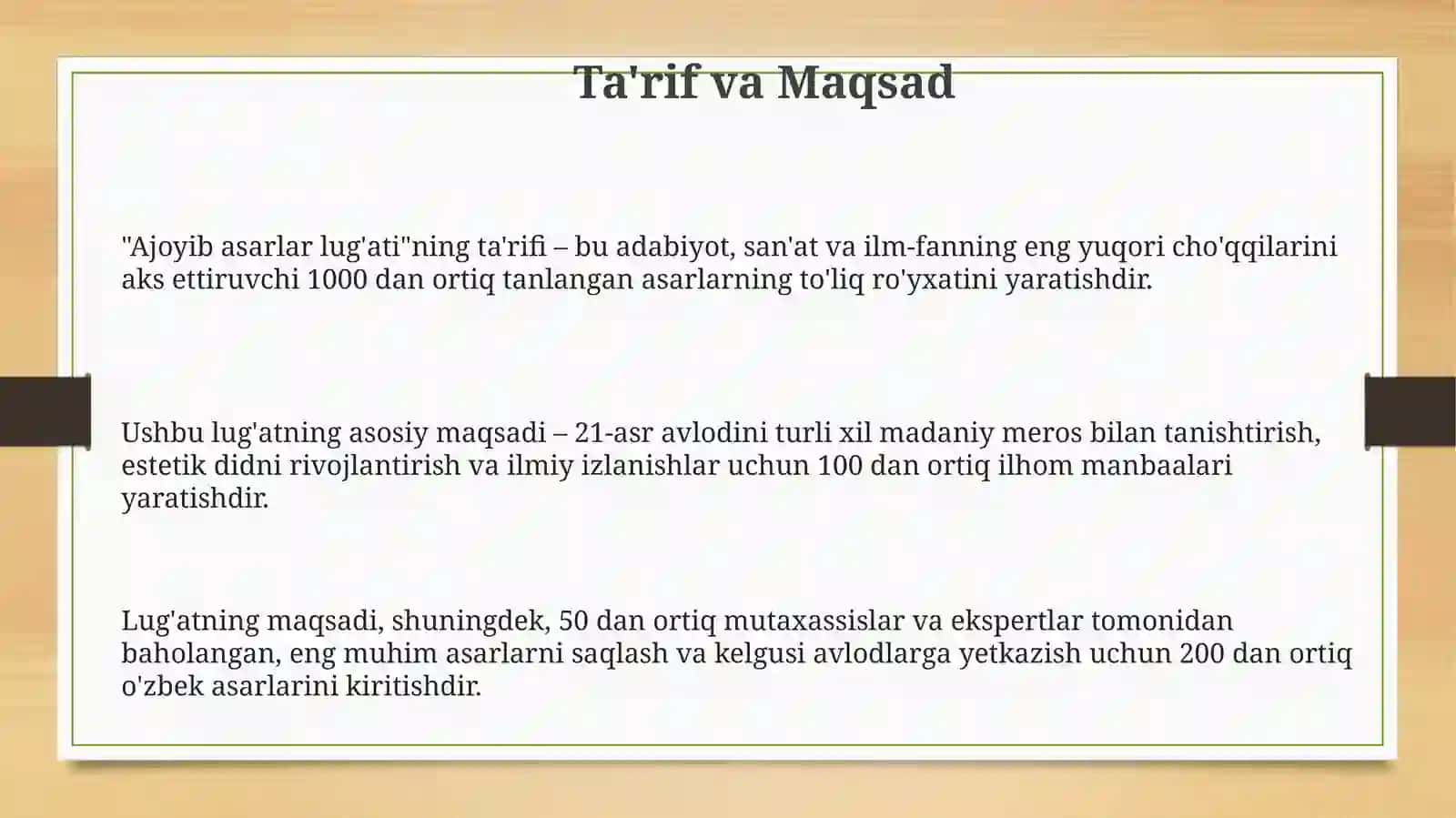 Asarlar lug'ati 3