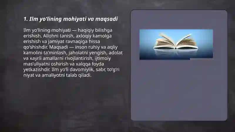 Ilm yoʻli 3