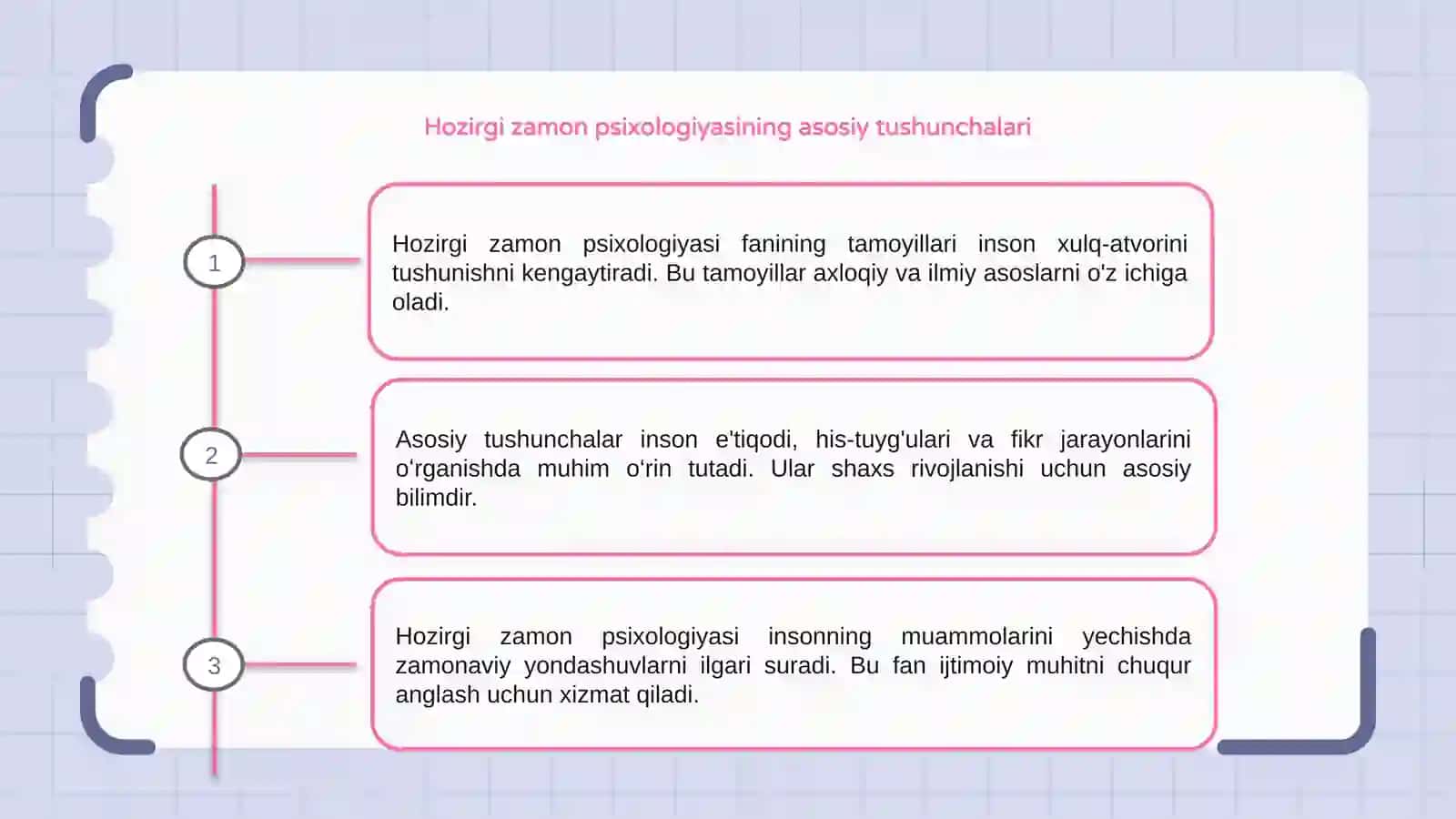 Hozirgi zamon psixologiyasi fanining tamoyillari 3