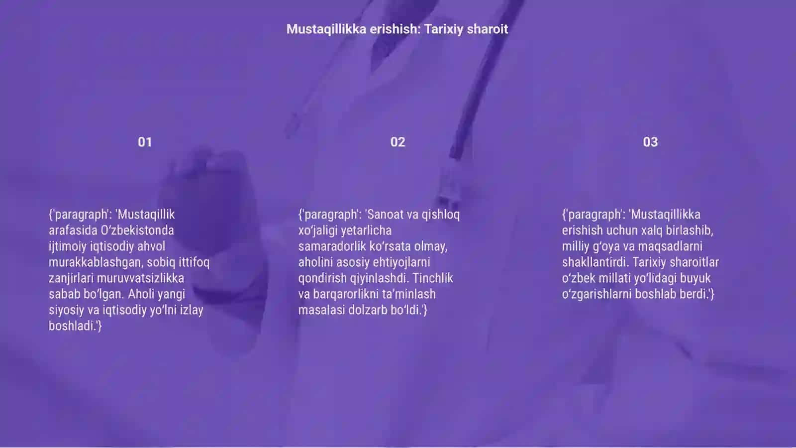 Mustaqilikka erishish arafasida Oʻzbekistondagi ijtimoiy iqtisodiy jarayonlar 3