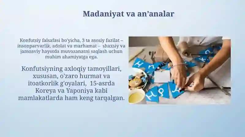 Konfutsiylik taʼlimoti ijtimoiy- axloqiy masalalari 3