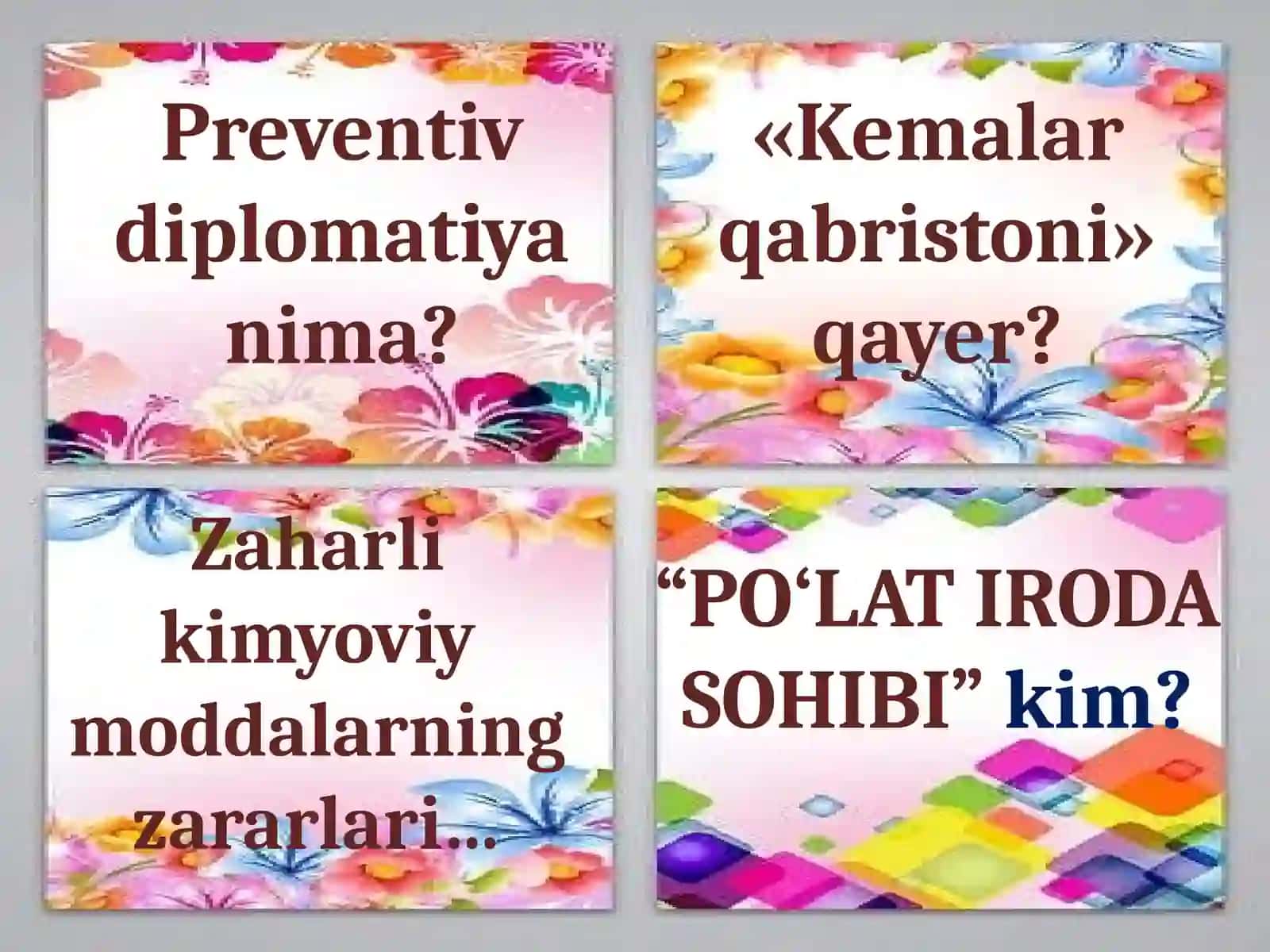 INSONLARNI BIRLASHTIRUVCHI UMUMINSONIY AXLOQ QOIDALARI 3