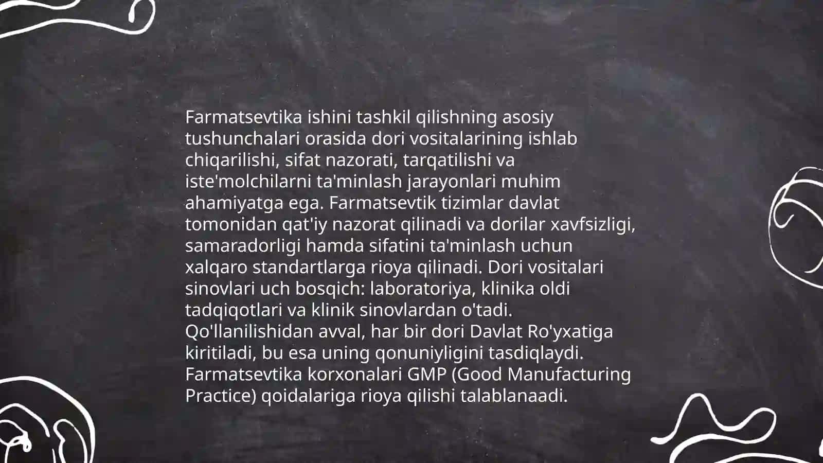 Farmatsevtika ishini tashkil qilish modularining mohiyati maqsad va vazifalari 3