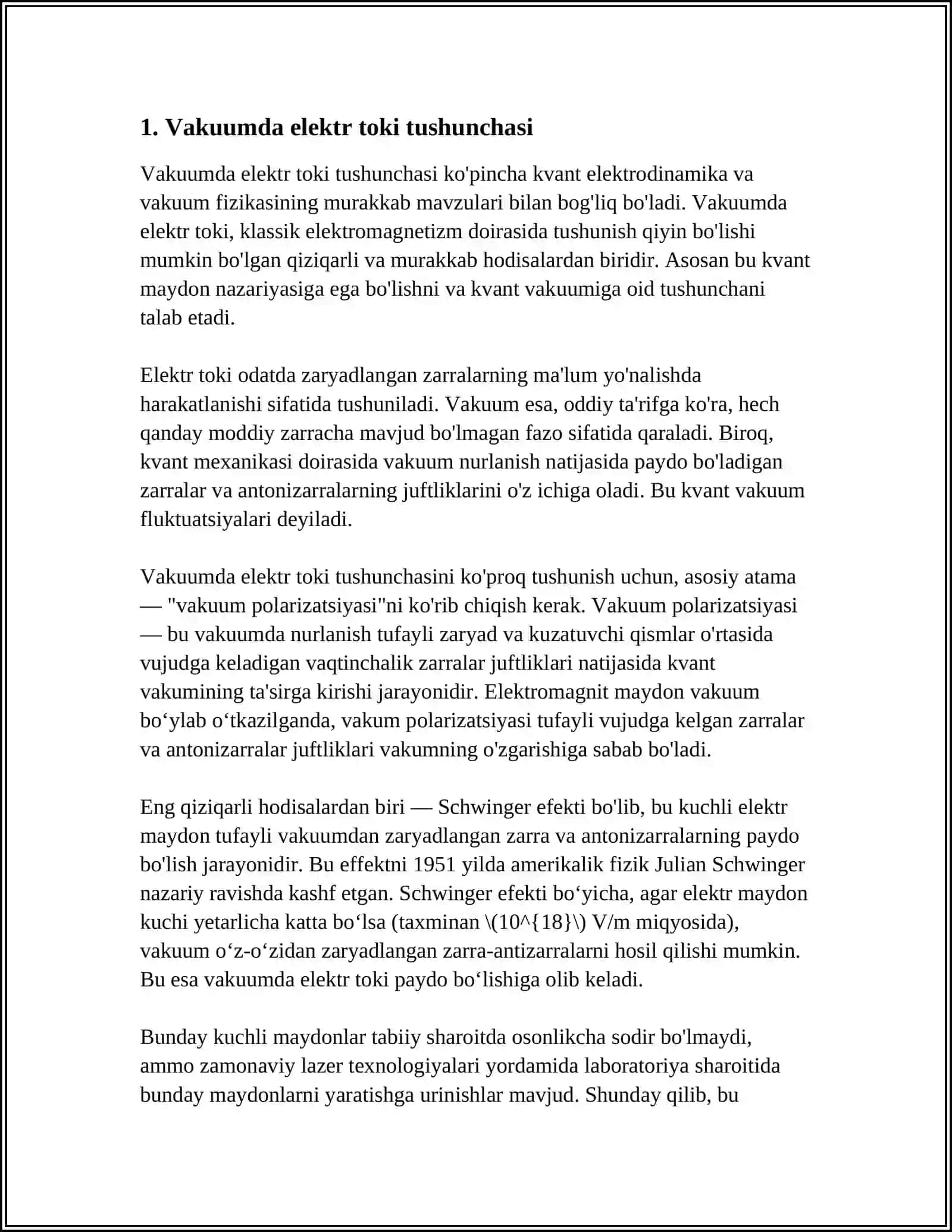 Vakumda Elektr Toki 3