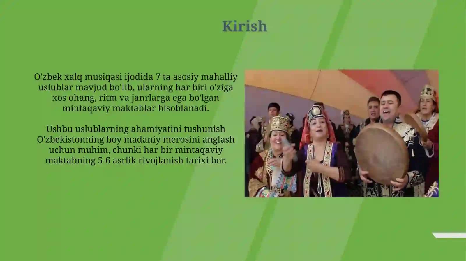 Maxalliy uslublarning O’zbek xalq musiqa ijodida tutgan o’rni 3