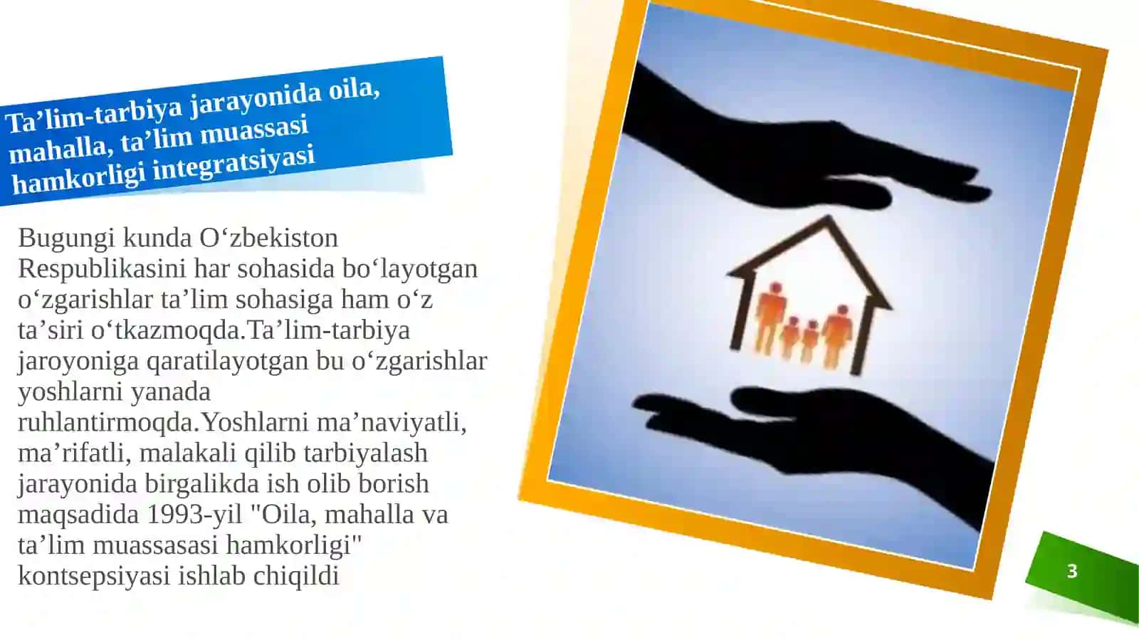 Oilaning mahalla va taʼlim muassasalari bilan hamkorligini kuchaytirish istiqbollari 3