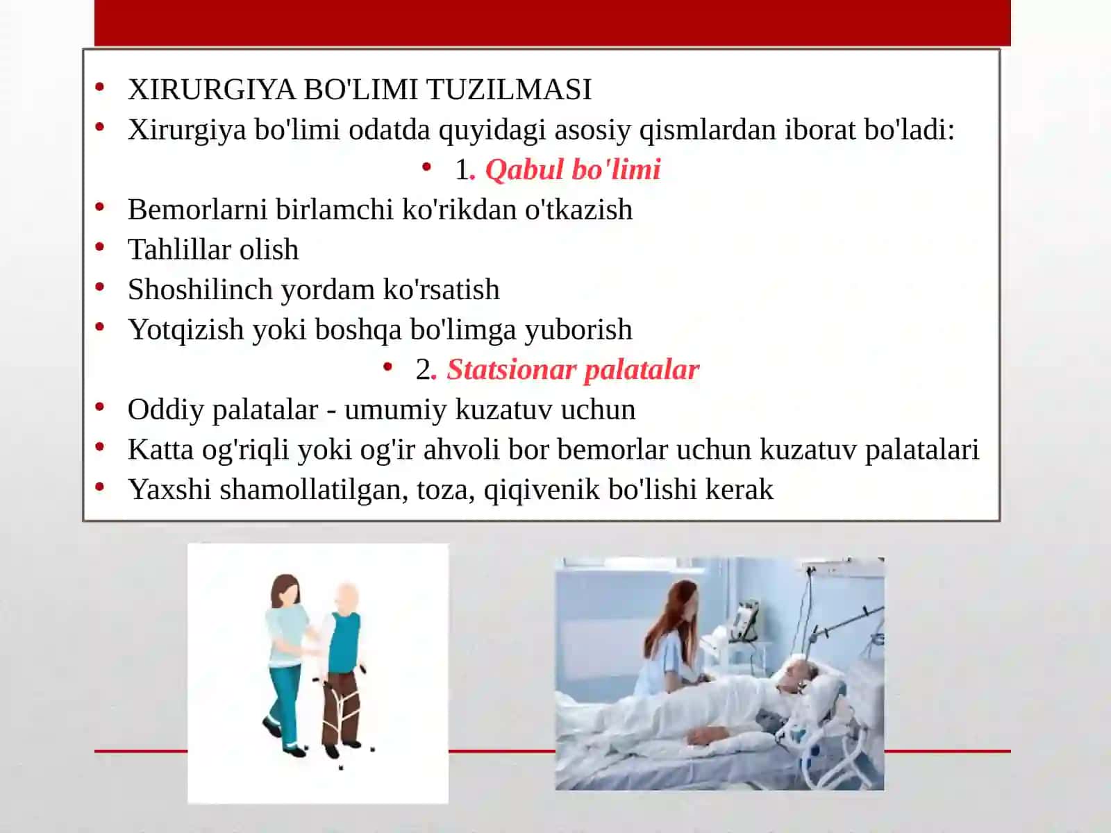 Xirurgik Bemorlarni Parvarish Qilish 3