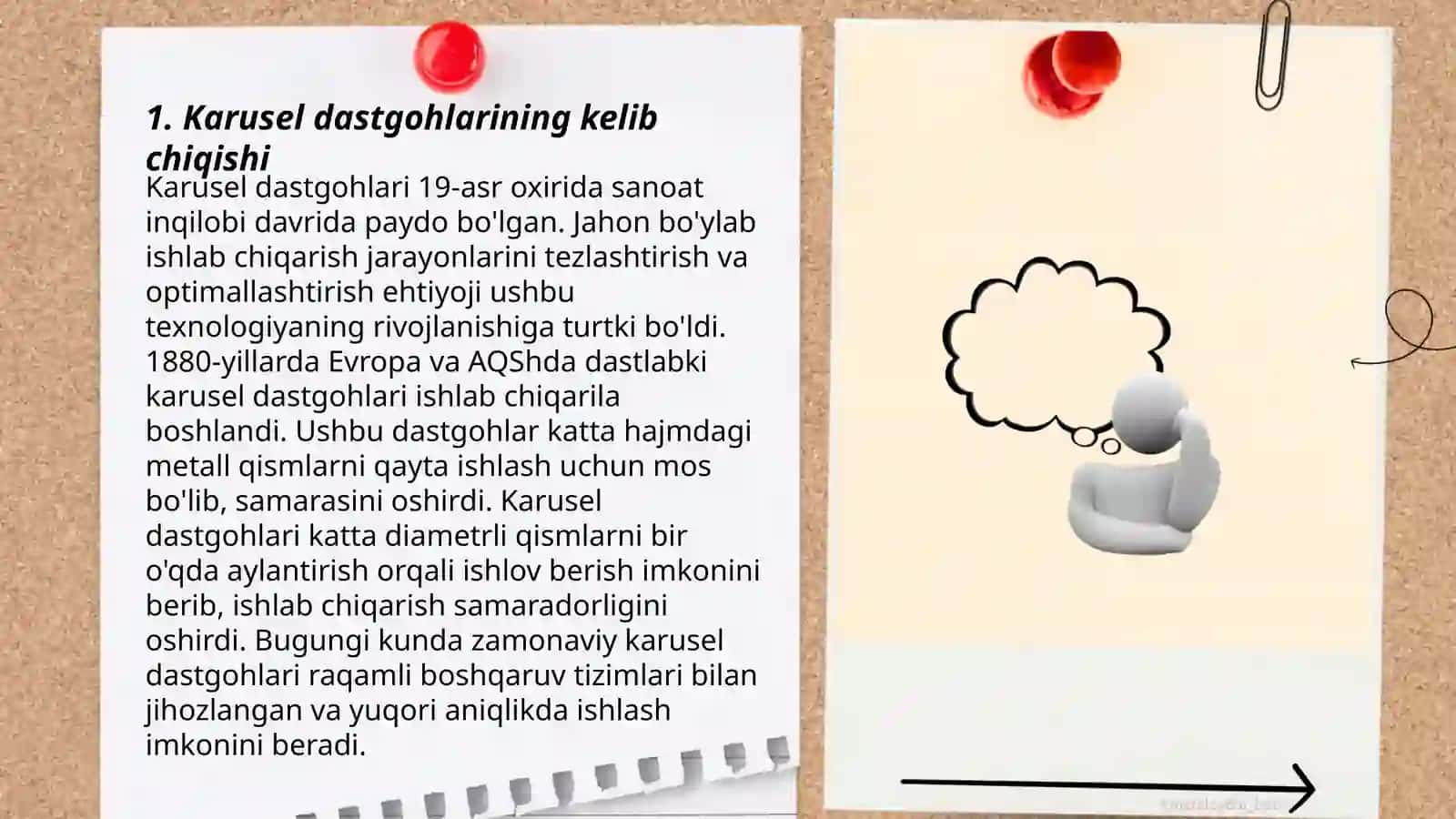 Karusel dastgohining tarixi 3