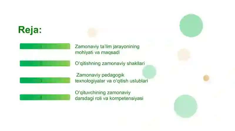 Zamonaviy oʻqitish shakllari va usullari 3
