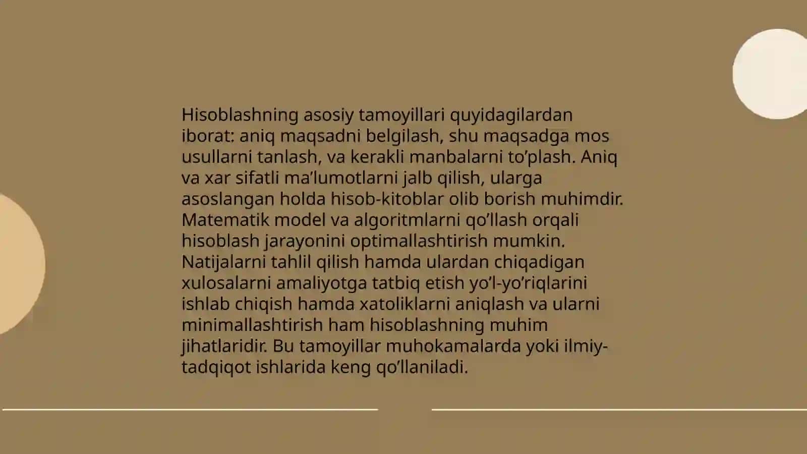 Hisoblashning qulay usullari 3