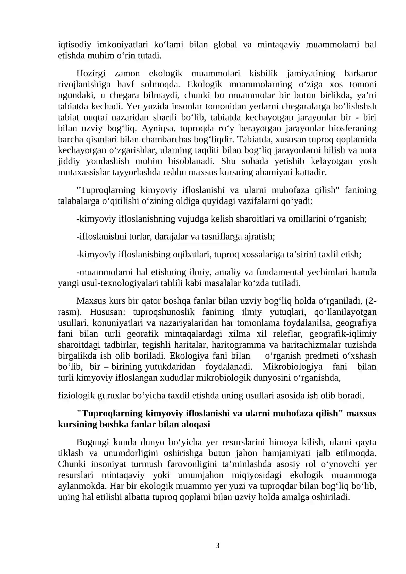 Tuproqlarni kimyoviy ifloslanish va muhofaza qilish 3