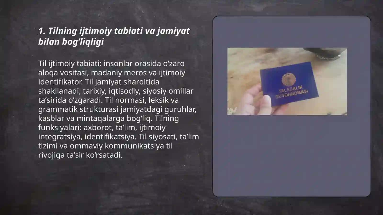 Tilning ijtimoiy,nutqning xususiy hodisa sifatidagi mohiyati 3