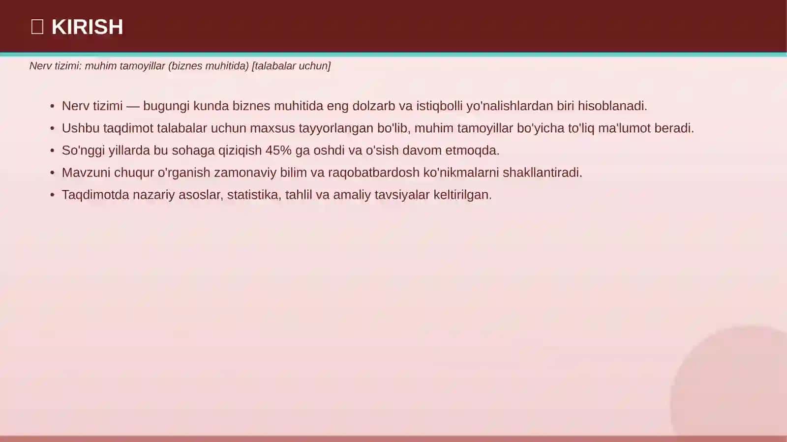 Nerv Tizimi 3