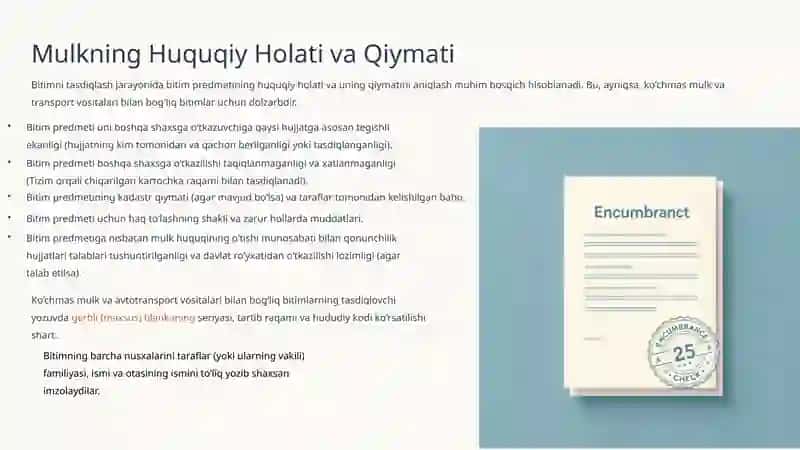 Bitimlarni Tasdiqlashning Huquqiy Asoslari va Tartibi 3
