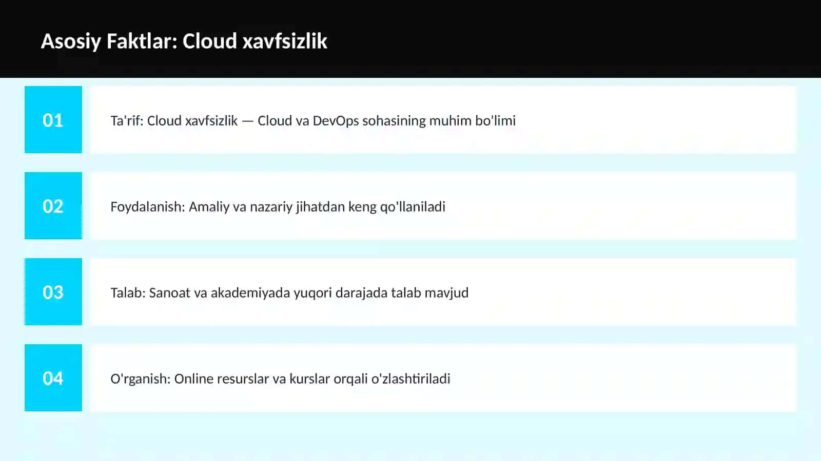 Cloud xavfsizlik 3