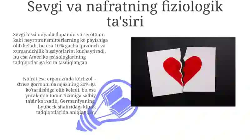 Sevgi va nafratning fiziologik ta'siri 3