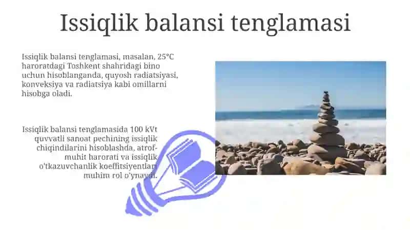 Termodinamika qonunlari.Issiqlik balansi issiqlik almashinuv turlari 3