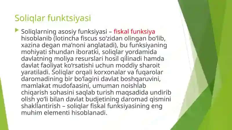 soliq sistemasi 3