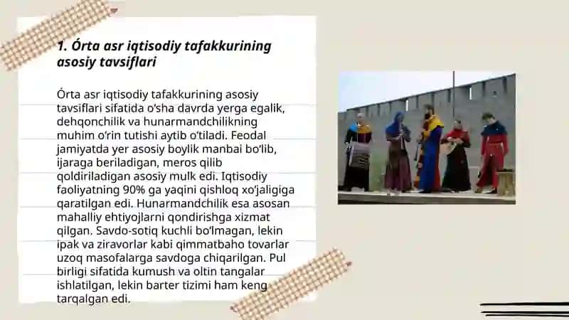 Órta asr iqtisodiy tafakkuri 3