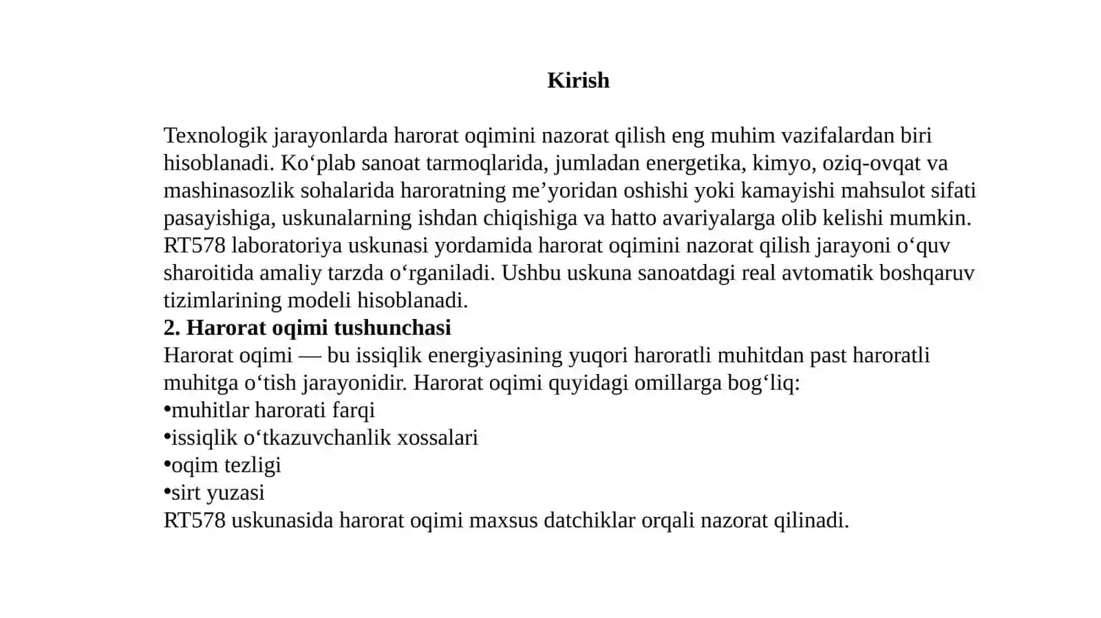 RT578 USKUNASIDAGI HARORAT OQIMINI NAZORAT QILISH 3