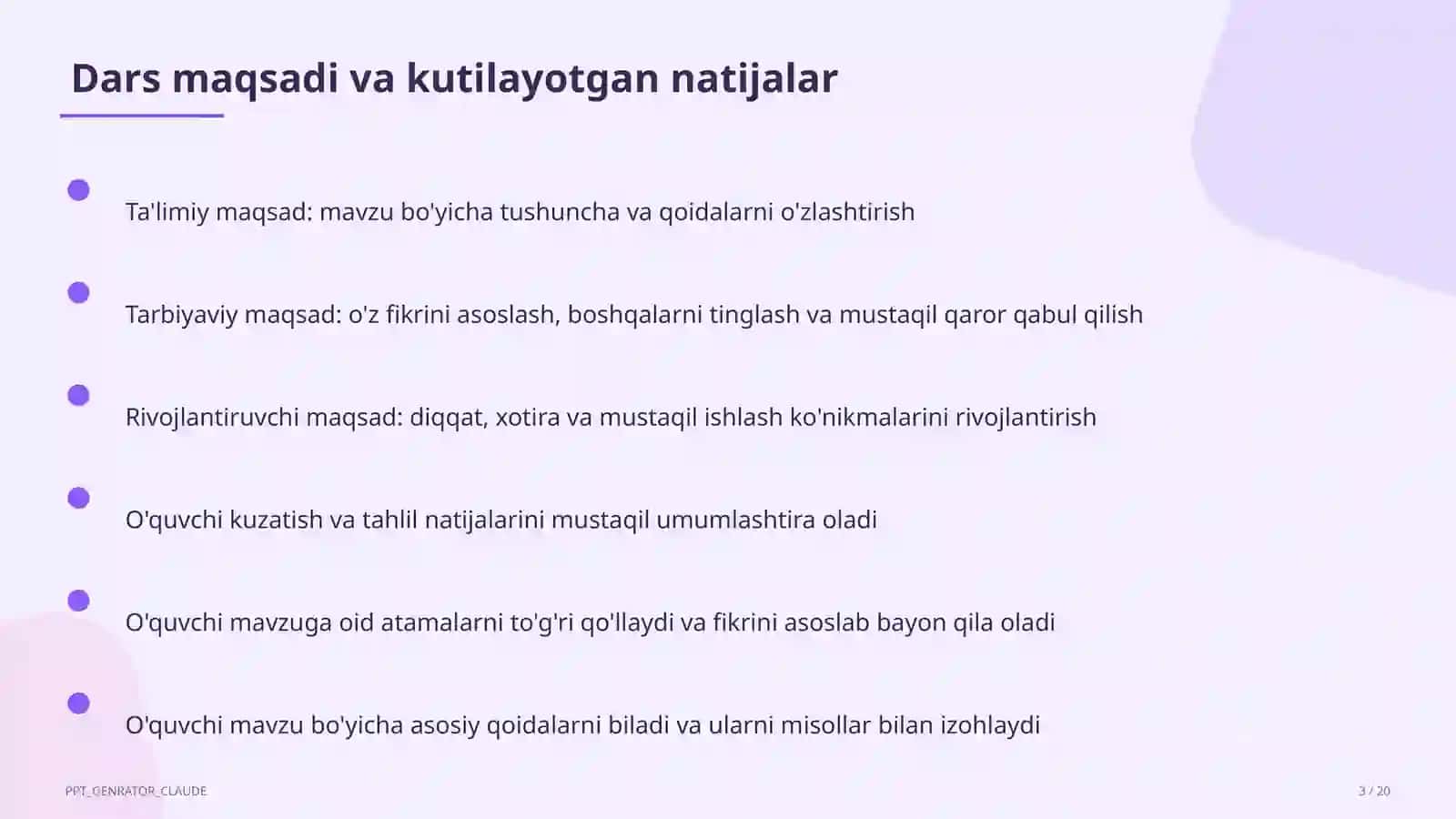 Hosila va uning geometrik ma'nosi (11-sinf) 3