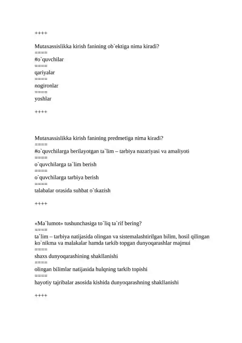 Insonning hayot yo`li davomida rivojlanishi 3