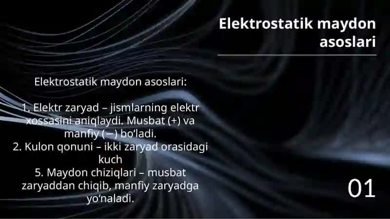 Elektrostatik Maydon 3