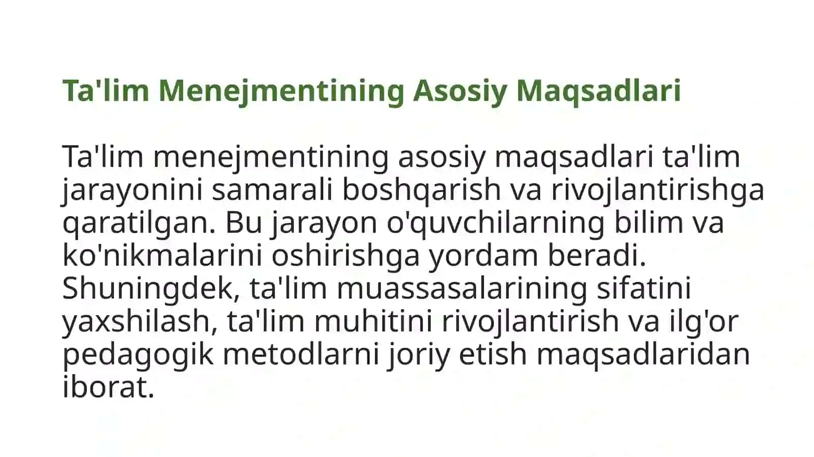 TA'LIM MENEJIMENTI 3