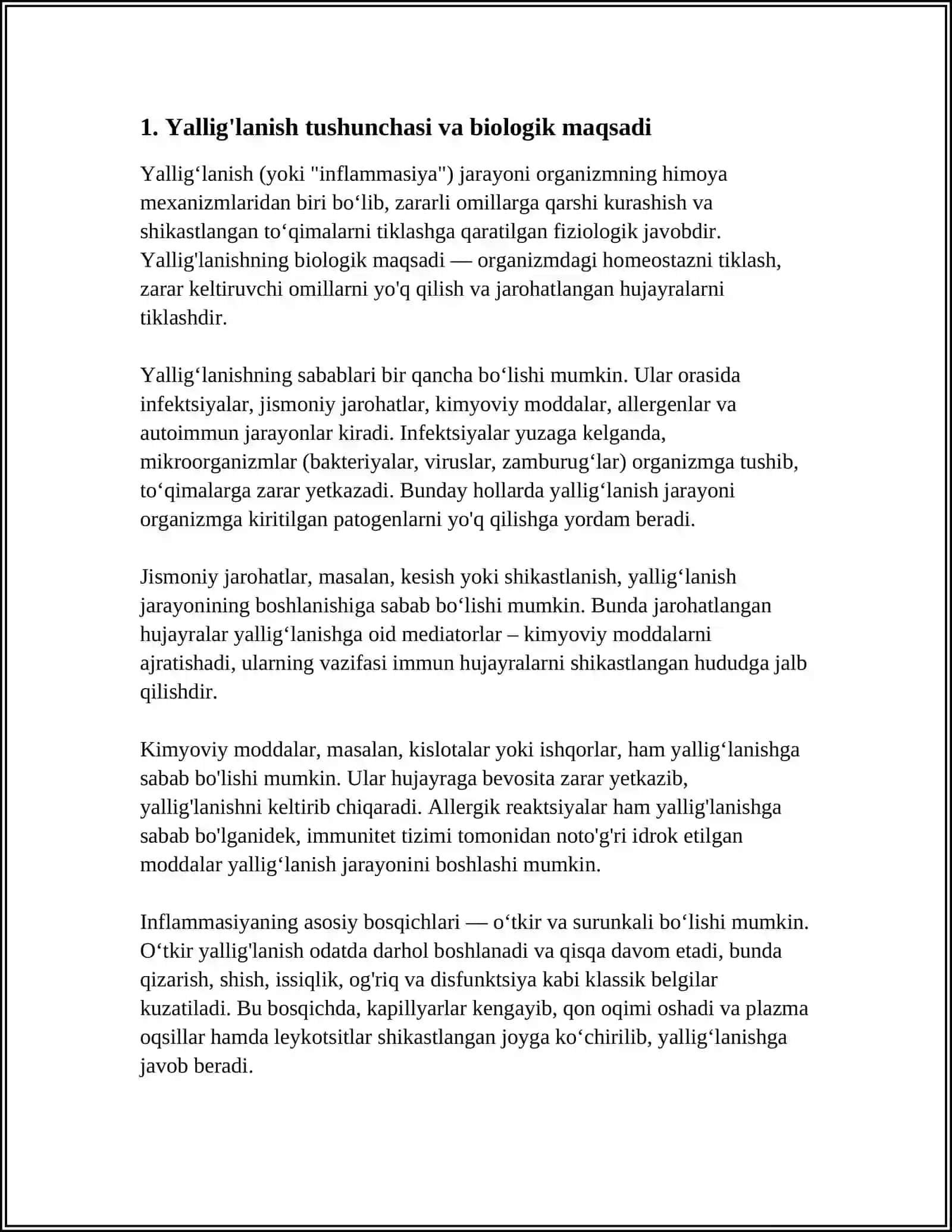 YALLIG'LANISH HAQIDA TUSHUNCHA SABABLARI VA BOSQICHLARI 3