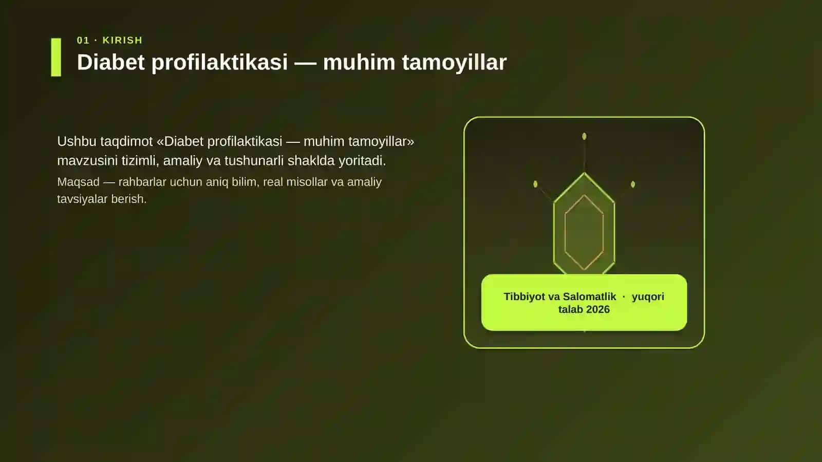 Diabet profilaktikasi — muhim tamoyillar 3