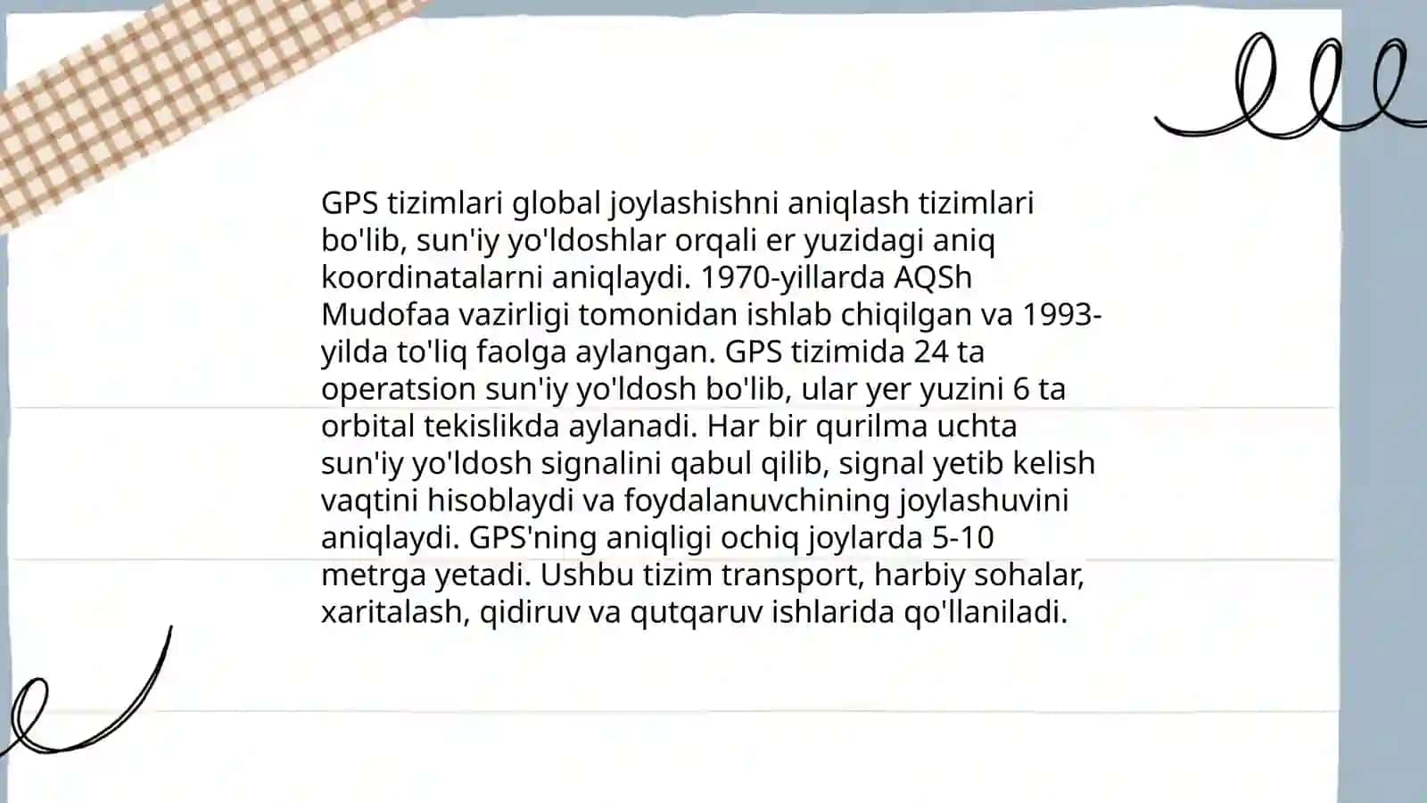 Avtotransport vositalarida ishlatiladigon aloqa tizimlari 3