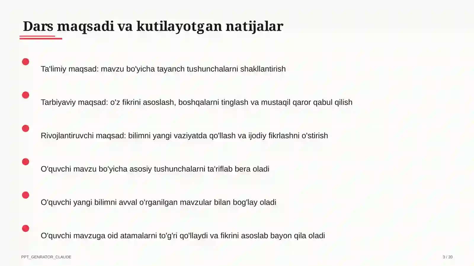 Saf mashqlari va tartib qoidalari (1-sinf) 3